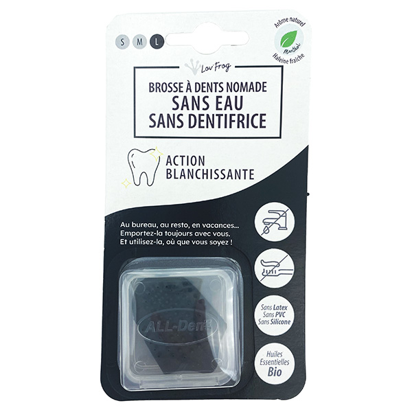Brosse à Dents Blanchissante Nomade Bambou & Methol Taille L