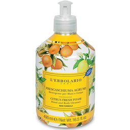 Frescaschiuma Agrumes Nettoyante Mains Corps 490ml