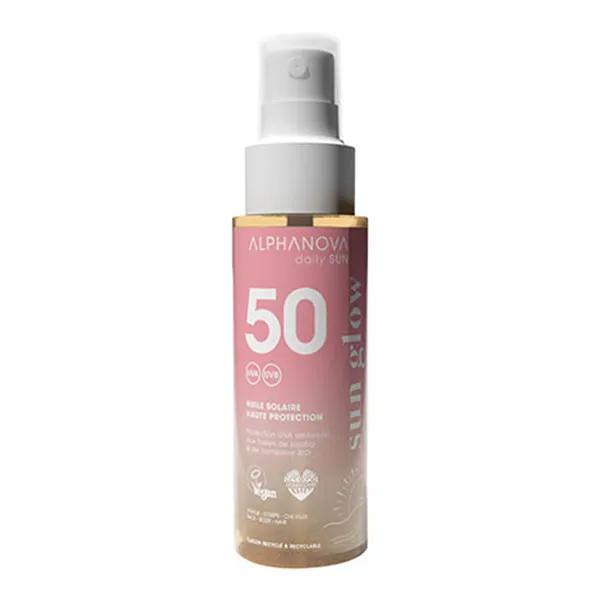 Daily Sun Huile Solaire SPF50 Sun Glow Pocket Week-end 50ml