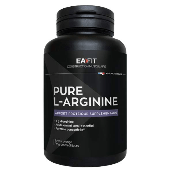 Pure L-Arginine Saveur Orange 141g