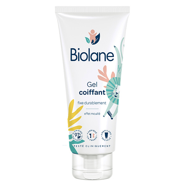 Gel Coiffant Cheveux Bébé Fixe les Cheveux Fins 100ml