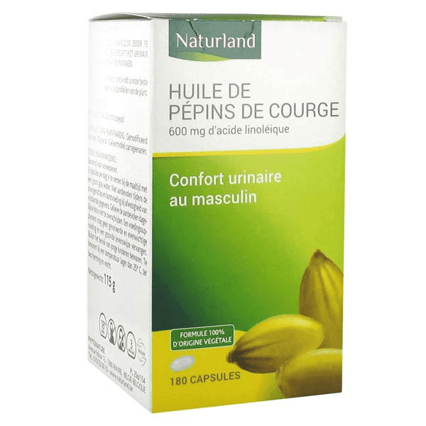 Huile de Pépins de Courge 180 capsules