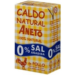 Aneto Bouillon de Poulet 0% Sel 1000ml
