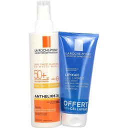 Anthelios XL Spray Invisible SPF50+ 200ml + Lipikar Gel Lavant 100ml