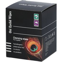 Lingettes nettoyantes paupières