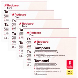 Tampons Redcare réguliers