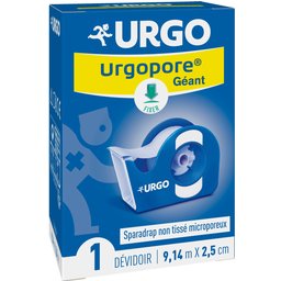 Urgopore Sparadrap Géant Dévidoir 9,14m x 2,5cm