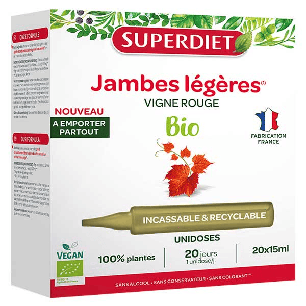Vigne Rouge Bio 20 unidoses