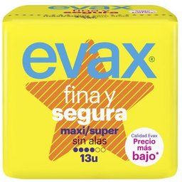 Compresas Fs No Wings Maxi Super 13 pièces