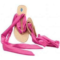 Ballerine de poche Sandale Noir/Fuchsia Taille 35-36