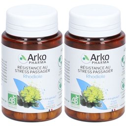 Arkogélules Rhodiole - Gélule, complément alimentaire à base de rhodiole.  - bt 45 x2