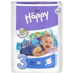 Couches Newborn T3 (5 À 9 Kg) X 52