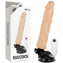 Vibrateur réaliste télécommandé Naturel 21cm 1pc