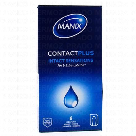 Contact plus - Préservatifs sensations intactes boîte de 6 préservatifs