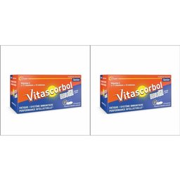 Vitascorbol - Complément alimentaire senior à base de vitamine C -  Fatigue, système immunitaire - Programme 30 jours - 30 comprimés tricouche à libération prolongée