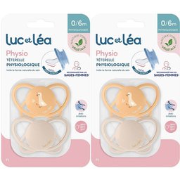LUC ET LEA Duo de sucettes physiologiques – Oie