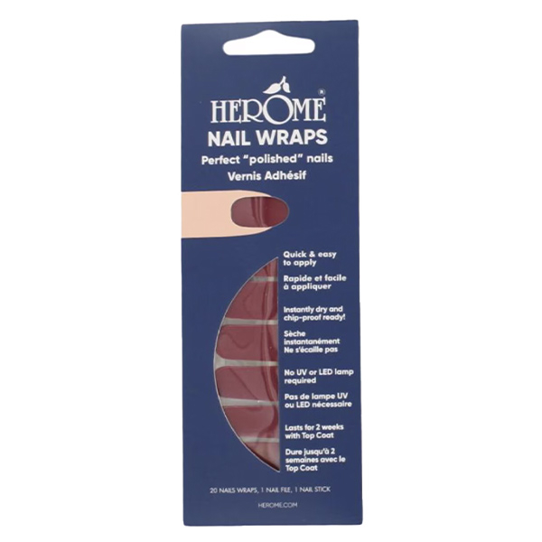 Nail Wraps berry