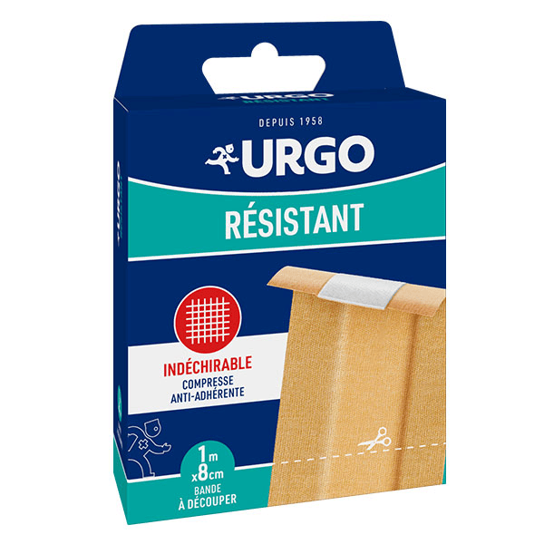 Premiers Soins Pansement Bande Résistante 8cm x 1m