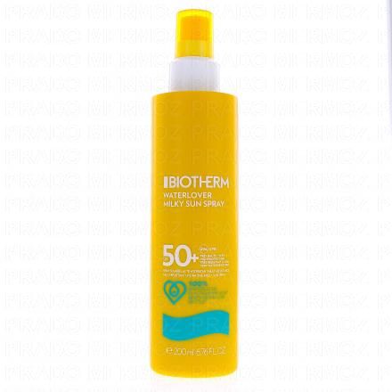 Waterlover Spray Solaire Lacté SPF50+ flacon spray 200ml