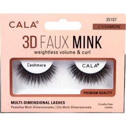Lashes 3D Faux Mink Faux Cils Cashmere 1 Pairee