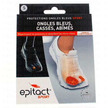 SPORT Protection ongles bleus, cassés, abimés taille s