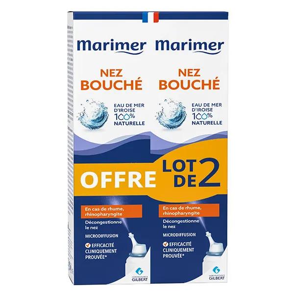 Spray nez bouché hypertonique - Lot de 2x100ml