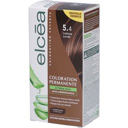 Elcea Coloration Permanente Châtain cuivré – 5.4