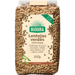 Lentilles vertes Bioga Dupuy Bio 500 g