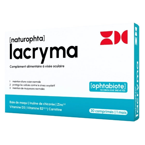 NaturOphta Lacryma - boîte de 30 comprimés