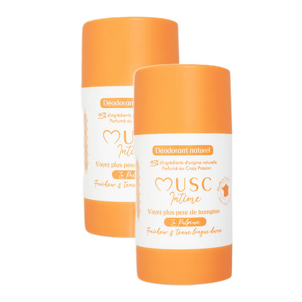 Déodorants Parfumés Crazy Passion - Lot de 2 x 50g