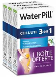 Water Pill Cellulite 3en1 Lot de 3 x 20 Comprimés - Lot 3 x 20 comprimés