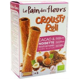 Le Pain des Fleurs Crousty Roll Cacao & Noisette Bio 125g