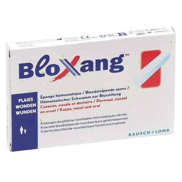 Dermatologie Bloxang Éponge de Gélatine Résorbable Hémostatique 4 unités