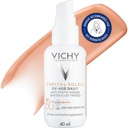 Capital Soleil Uv-Age Daily Teinte Spf50+ Flacon 40ml