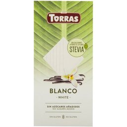 Stevia Chocolat Blanc 100g