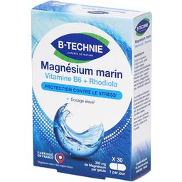 B-Technie Magnésium Marin Vitamine B6 + Rhodiola