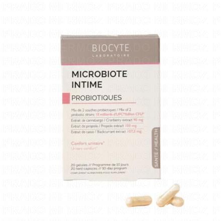 Microbiote intime probiotiques x20 gélules