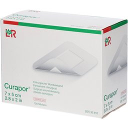 Curapor® Pansement chirurgical, stérile 7 cm x 5 cm