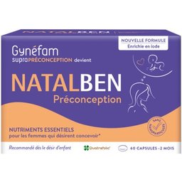Natalben Préconception 60 Capsules