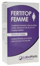 Fertitop Femme 60 Gélules Végétales - Boîte 60 gélules végétales