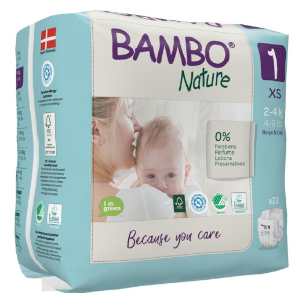 Couche Taille 1 2-4kg 22 unités