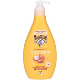 LE Petit Marseillais Lait Soin Hydratant Nutrition Peaux très Sèches