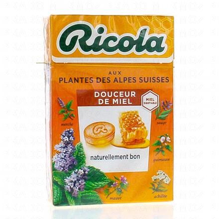 Bonbons aux plantes suisses gout douceur de miel 50g