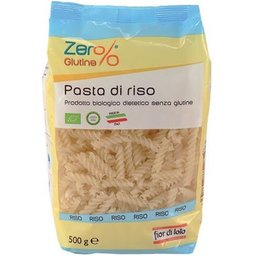Fior di Loto Zero% Gluten Pasta Riz Fusilli Bio 500g