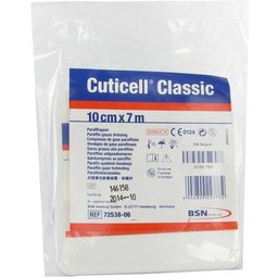 BSN Cuticell® Classic Compresse de gaze parafinée 10 cm x 7 m