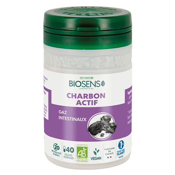 Charbon Actif Bio 40 gélules