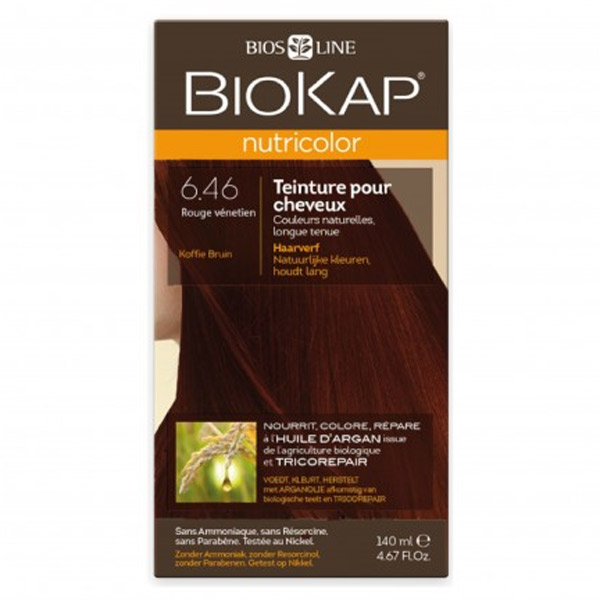 Nutricolor Teinture pour Cheveux 6.46 Rouge Vénitien 140ml