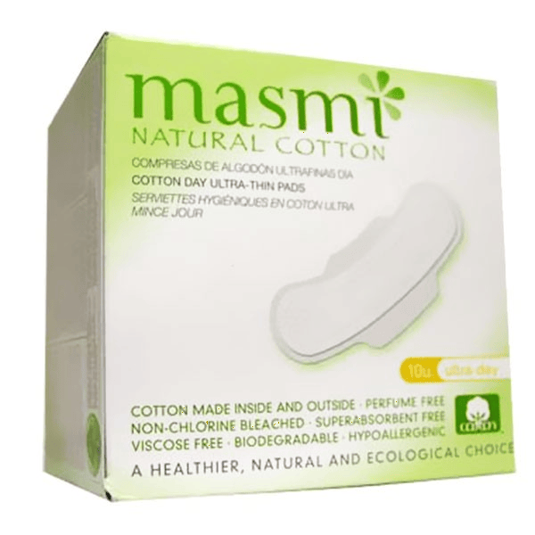 Serviettes Hygiéniques Jour Coton Bio 10 unités