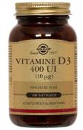 Vitamine D3 400 UI (10 µg) 100 Gélules - Flacon 100 gélules