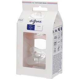 Sucette Silicone Natural Blossom - White 0-6 Moins